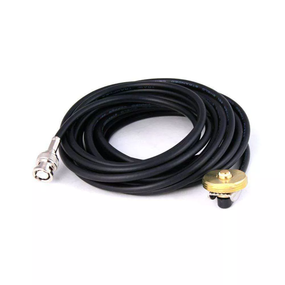 Rugged Radios 15 Ft Antenna Coax Cable with BNC Connector and 3/8 NMO Mount NMO-MT-BNC