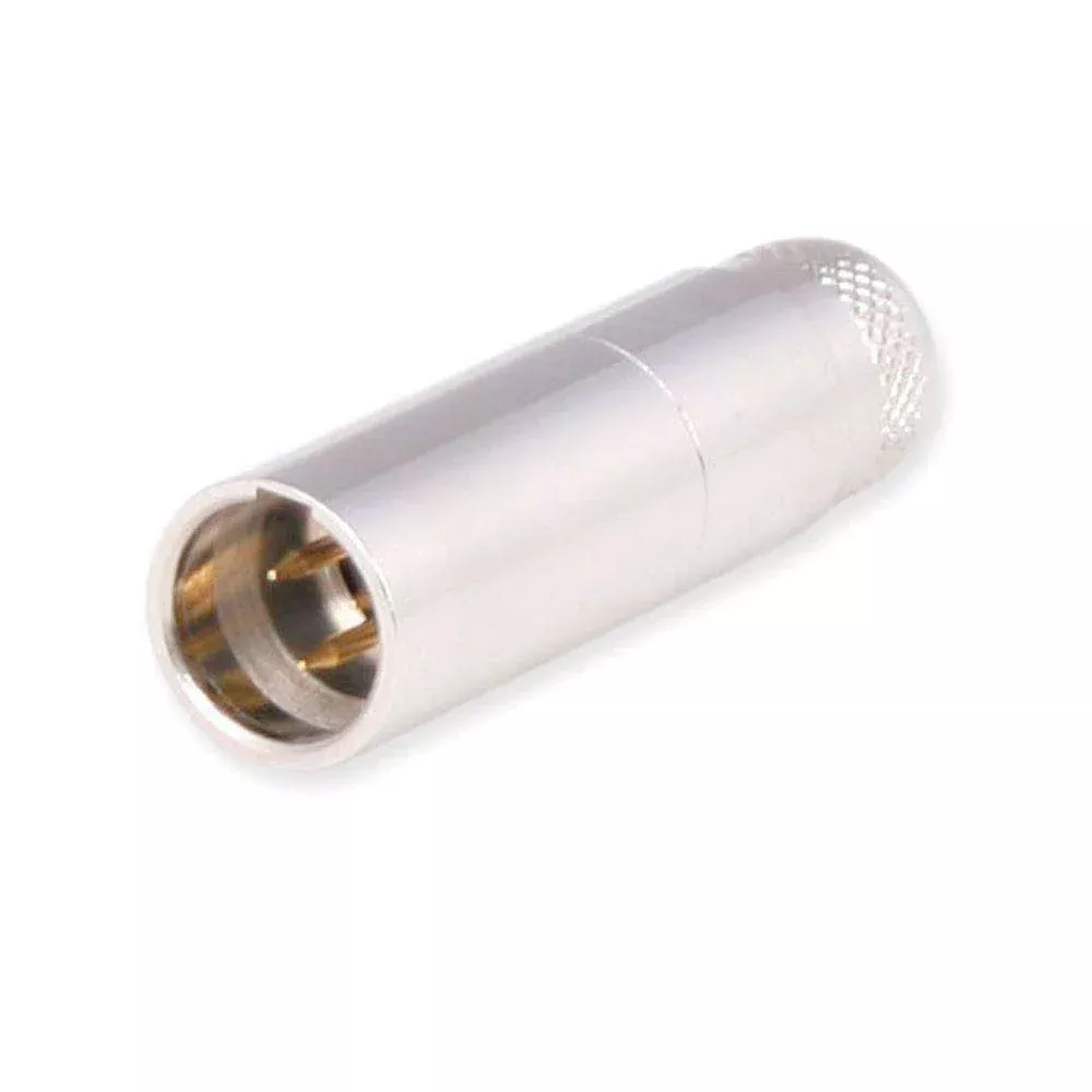 Rugged Radios 3-Pin Male Mini XLR Connector TA3ML C3P-ML