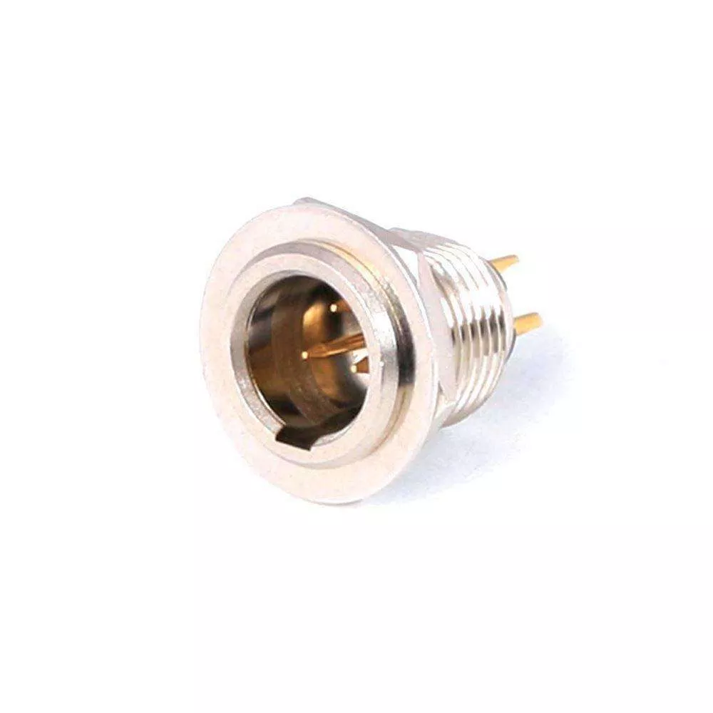 Rugged Radios 3-Pin Panel Mount Mini XLR Connector TB3M C3P-PM