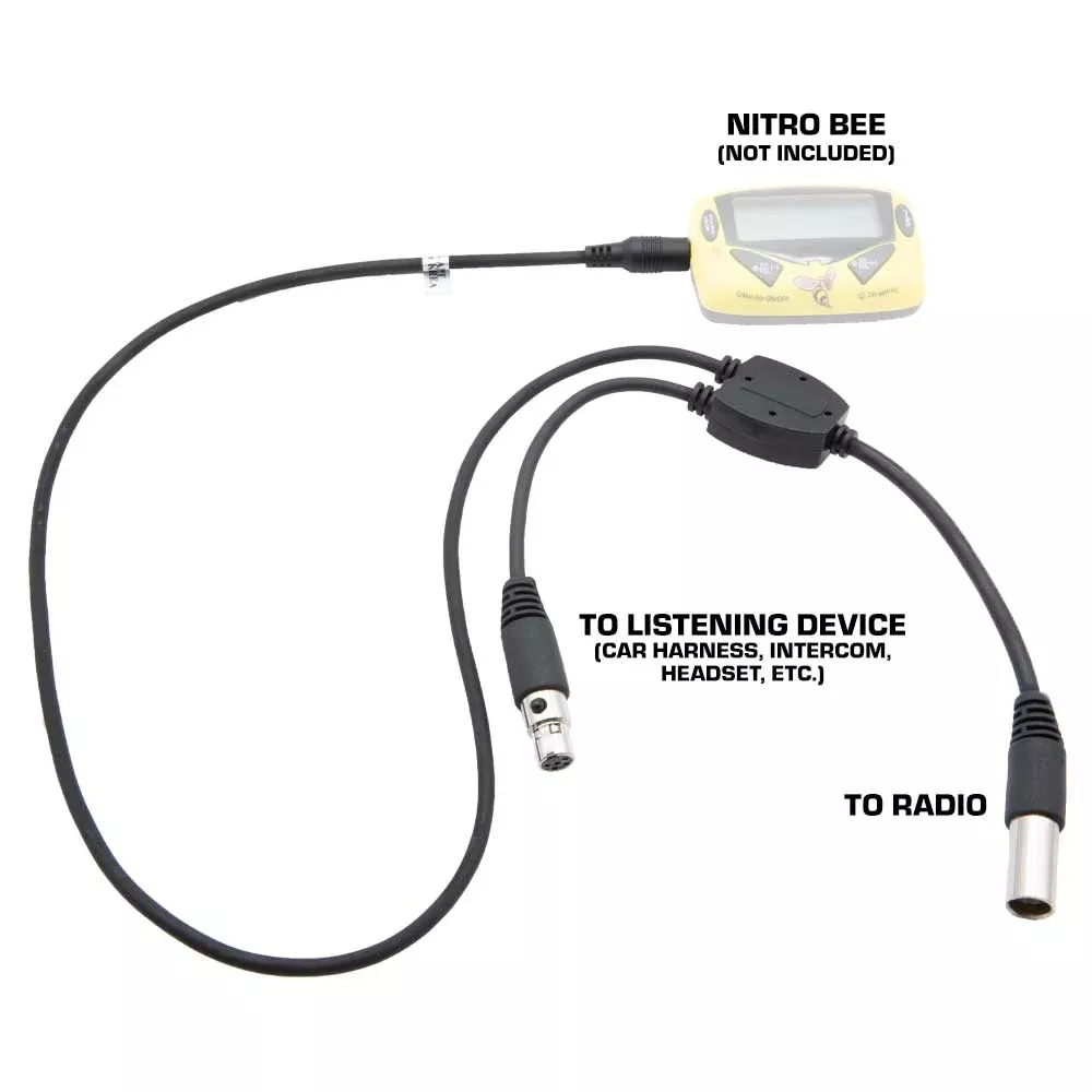 Rugged Radios Adapter for Scanner to 5-pin Car Harness, Headset, or Intercom CS-SCAN-ADPT