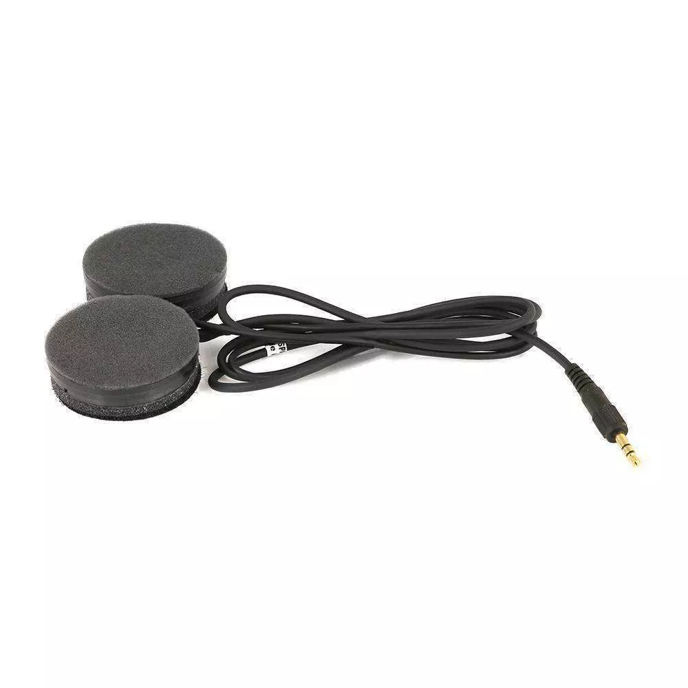 Rugged Radios Alpha Audio Velcro Mount Helmet Speakers – Stereo 3.5mm – by Rugged Radios HKP-SPK-STEREO-AA