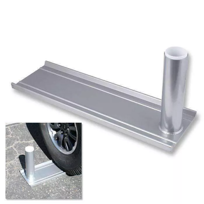 Rugged Radios Aluminum Wheel Stand for Base Camp Telescoping Flag Poles RV-STAND