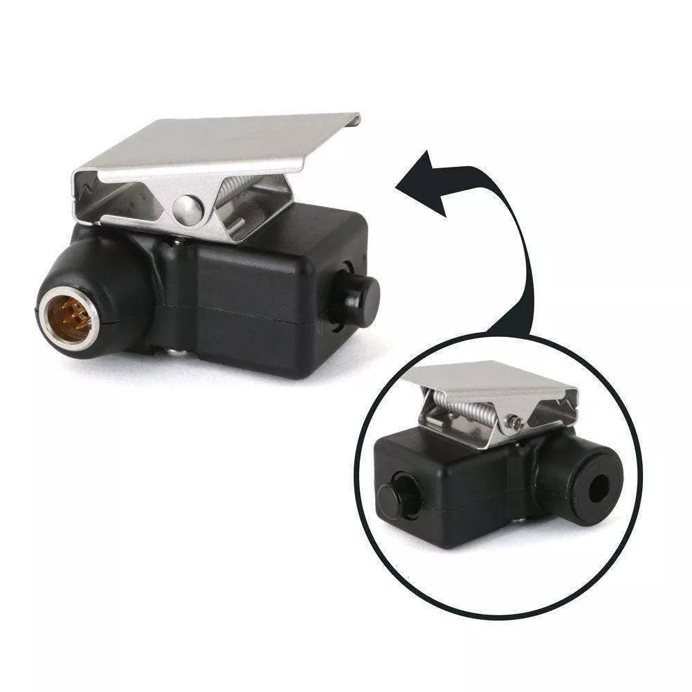 Rugged Radios Belt Station Push to Talk PTT for OFFROAD wired headsets and helmets PTT-BELT-MT-5P