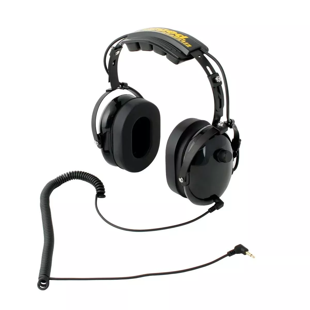 Rugged Radios H20 Over the Head (OTH) Listen Only Headset – Black H20-BLK
