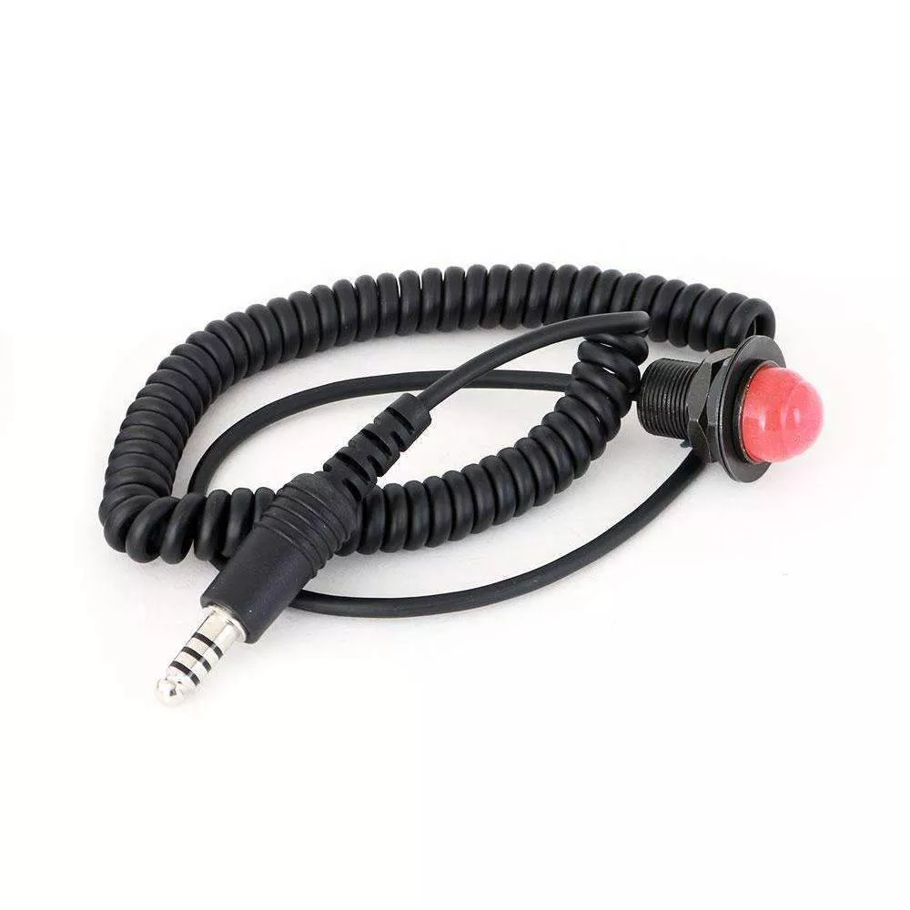 Rugged Radios Hole Mount Steering Wheel Quick Disconnect Push to Talk (PTT) PTT-HM-QD