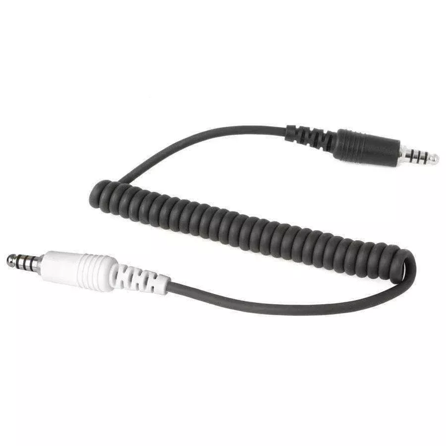 Rugged Radios IMSA 4C Harness to Stilo Helmet Coil Cord Adapter IP-2-STP-CCADPT