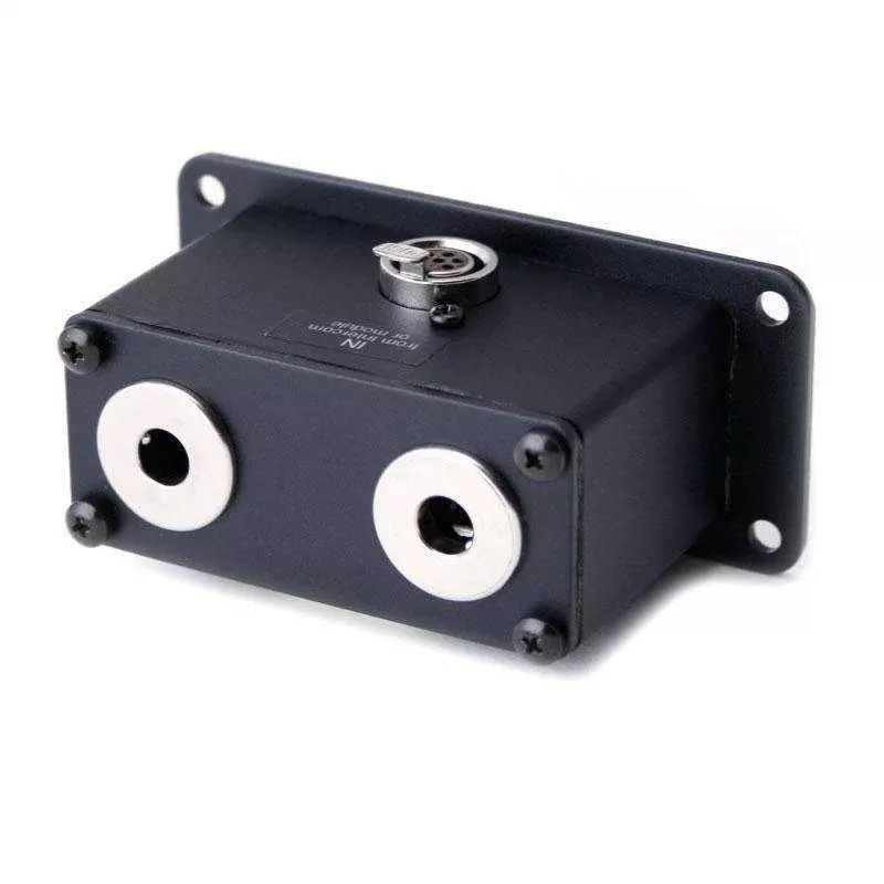 Rugged Radios Jack Box Dual Headset Station for RRP800 Fire & Safety Intercom System JACK-BOX-635