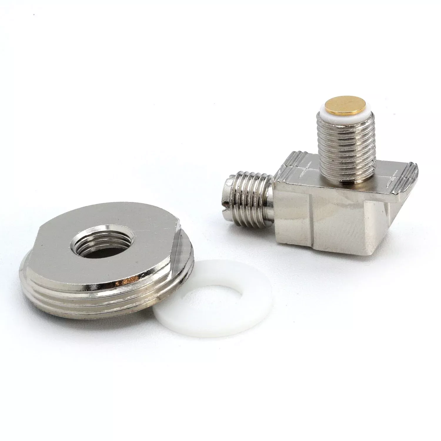 Rugged Radios NMO Bulkhead with Mini UHF Female Connector NMO-MINI-BULKHEAD
