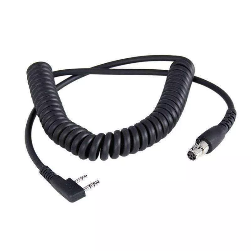 Rugged Radios Rugged and Kenwood Handheld Radio – Headset Coil Cord CC-KEN