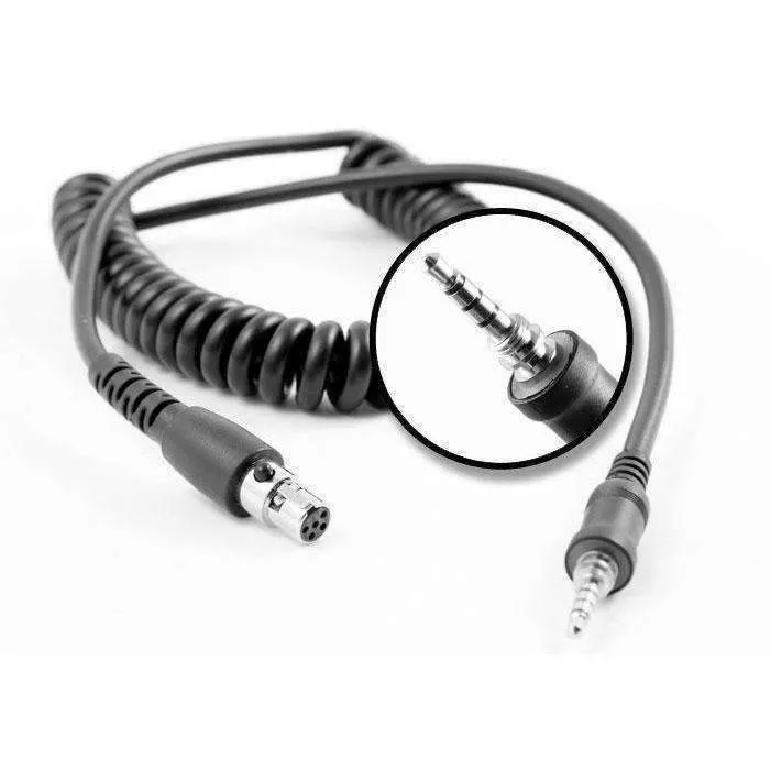 Rugged Radios Standard Horizon HX Series Handheld Radio – Headset Coil Cord CC-HX
