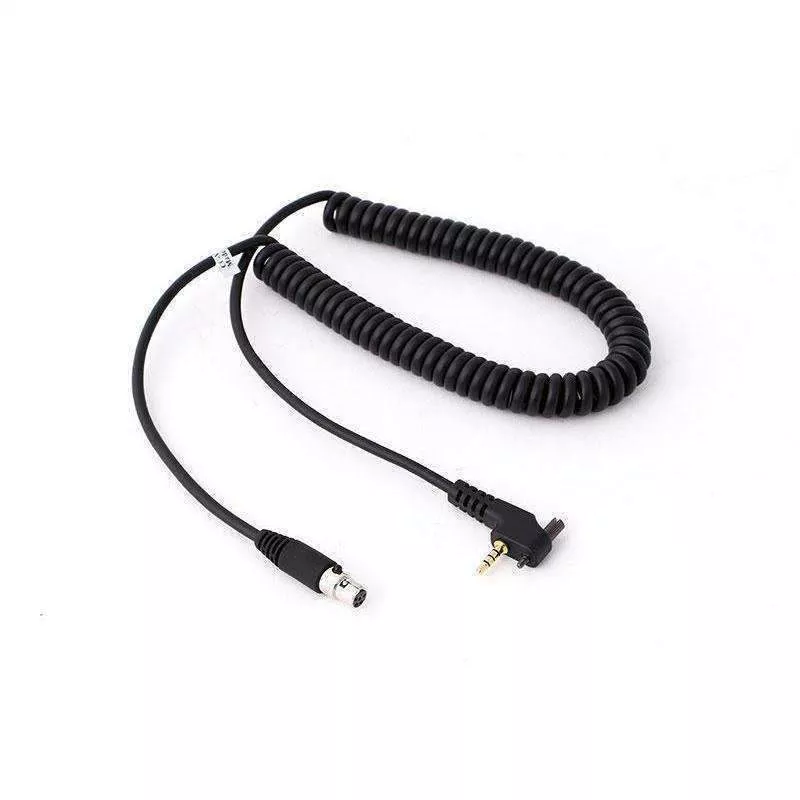 Rugged Radios Vertex Single Pin Bolt On Handheld Radio – Headset Coil Cord CC-VERT-B-2
