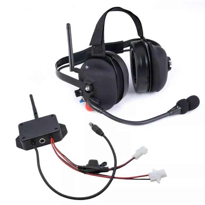 Rugged Radios Wireless Behind the Head (BTH) Headset Conversion to Rugged Intercoms RW-HS-OFF