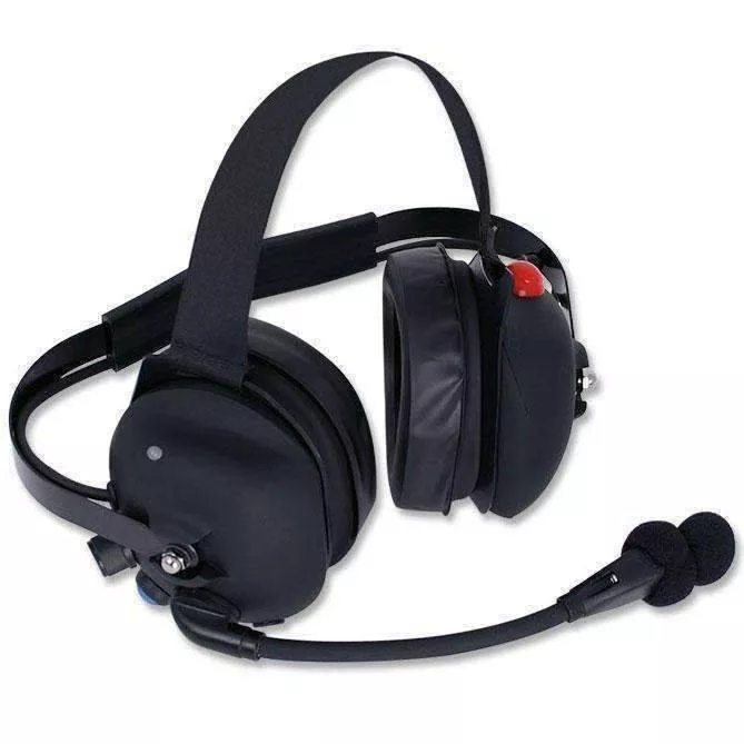 Rugged Radios Wireless Cell Phone Headset with 2-Way Radio Connectivity RW-H43-B