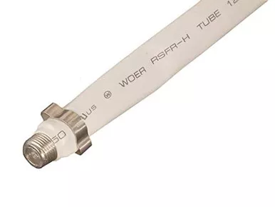 RV Designer T265 Coax Cable Flat 8 Inch White