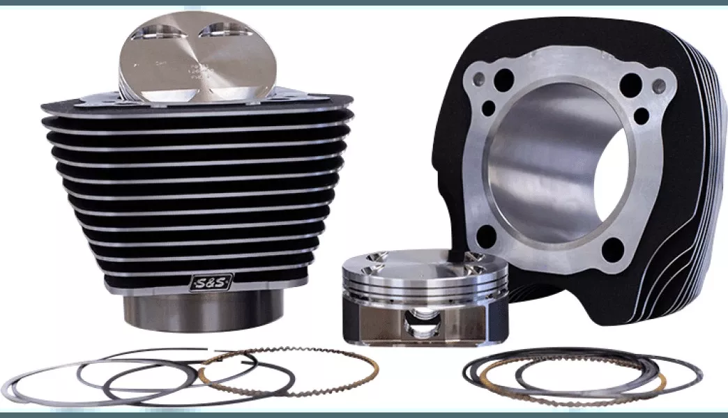 S&S Cycle 129” Big Bore Kits for Harley Davidson 107” M-8 Engines (4.375” STROKE)