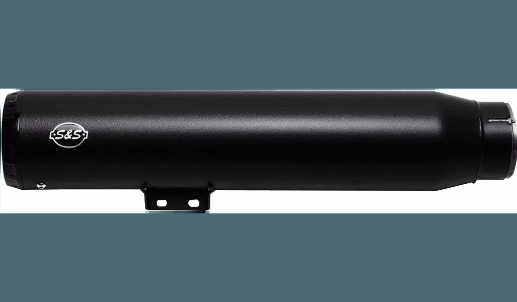 S&S Cycle 4-1/2" Grand National Slip-On Muffler for '22-Up Harley Davidson Nightster - Black