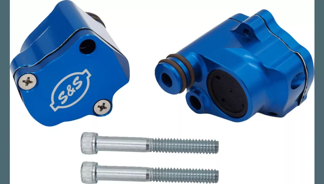 S&S Cycle Billet Breather Head Kit for 17-24 Harley Davidson M8 (Not for '23-'24 CVO models or '24 FLHX, FLTR)