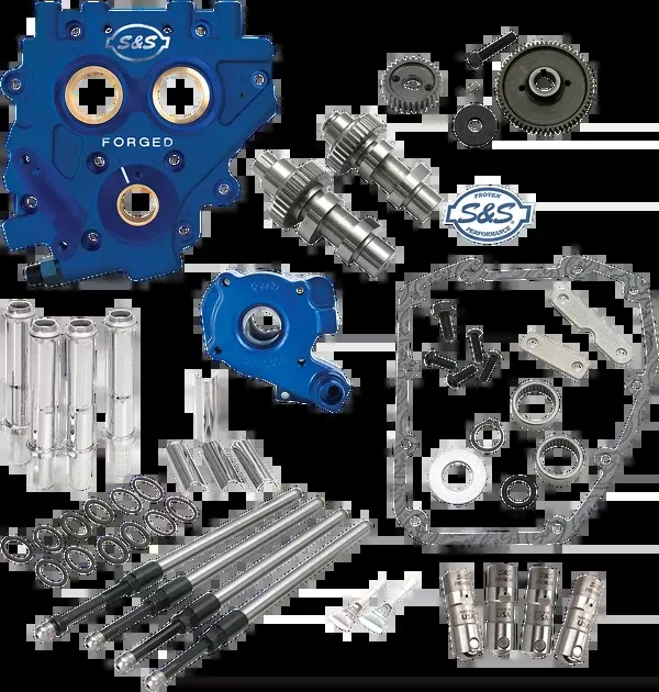 S&S Cycle Cam Chest With Plate Kit – 510G – Standard Cams – Twin Cam