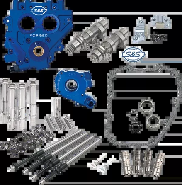 S&S Cycle Cam Chest With Plate Kit – 585C – Standard Cams – Twin Cam