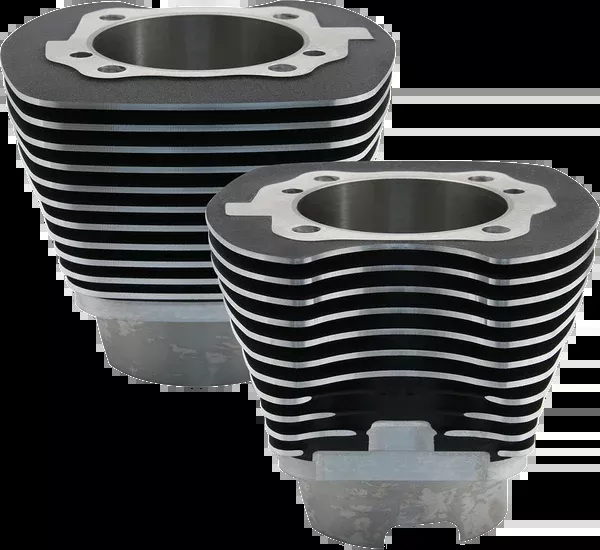 S&S Cycle Cylinders - 4.125" - Black