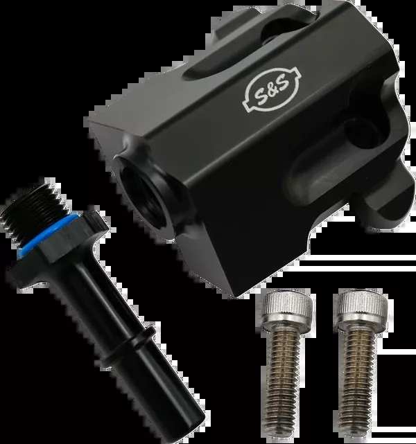 S&S Cycle Replacement Fuel Rail Kit - Black - M8 Touring