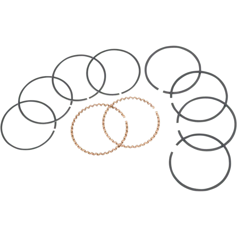 S&S Cycle RING,SET,PISTON,3-1/2",PACKAGED,+.020",MOLY Faced,.0625, .06