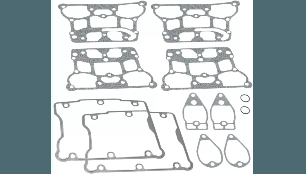 S&S Cycle Rocker Box Gasket Kit for '99-11 Harley Davidson Twin Cam w/ OEM rocker boxes