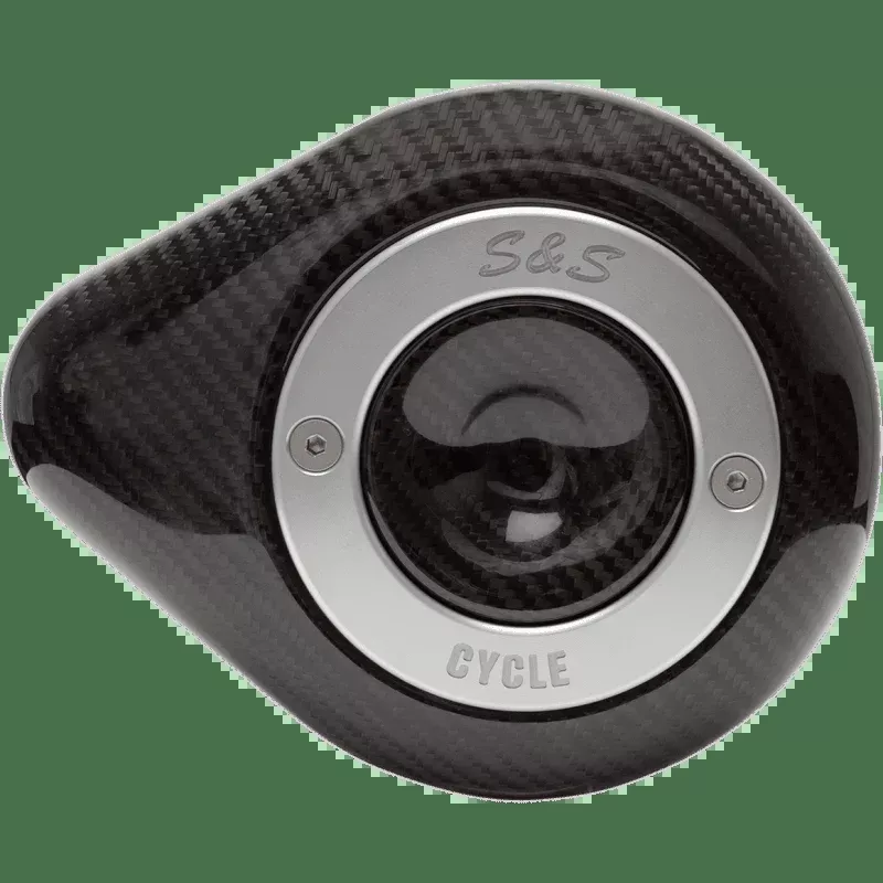 S&S Cycle S&S Tear Drop Air Cleaner Carbon Fiber Cover
