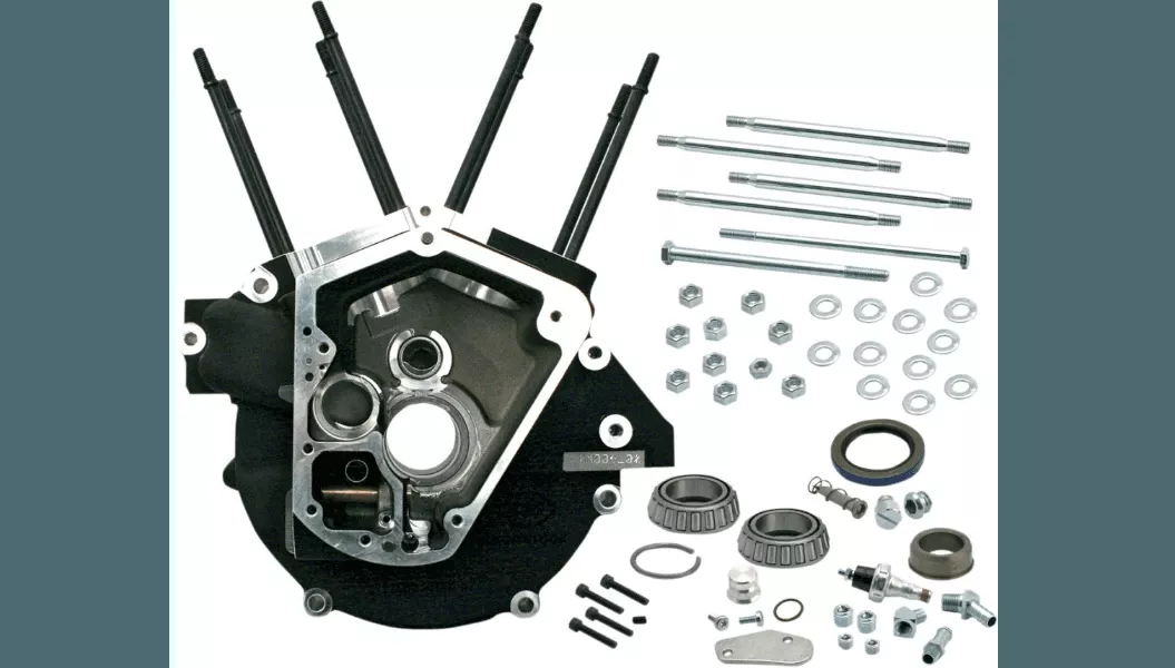 S&S Cycle Super Stock Big Bore Engines Cases for Harley Davidson Evolution Big Twin - 3.625" Big Bore