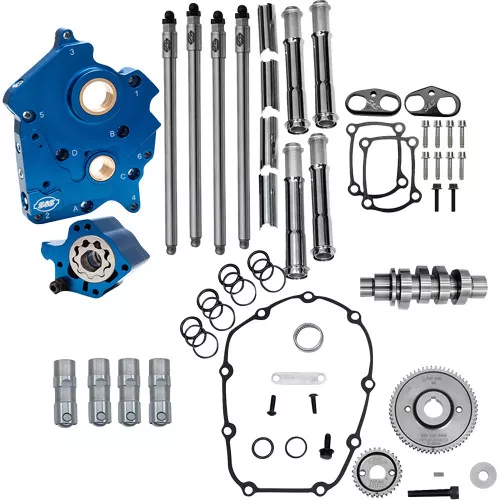 S&S Gear Drive Camchest Kit w/ 496 Cam for Harley