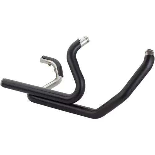 S&S Power Tune Dual Headers Exhaust for 2017-2023 Harley Touring - Black