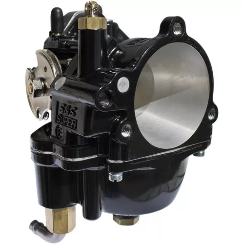 S&S Super E Carburetor for Harley - Black