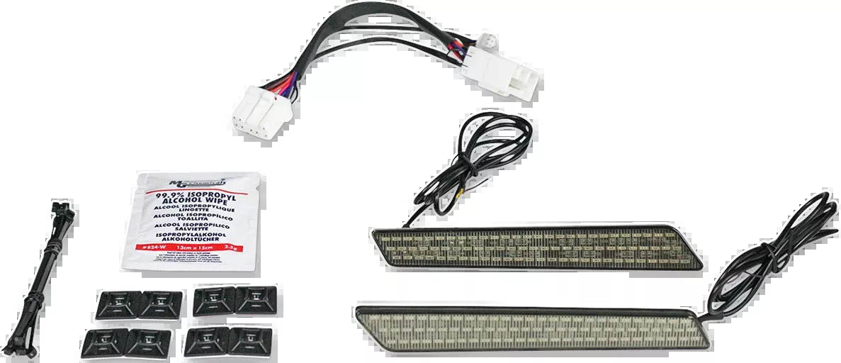 Saddlebag Latch Lights - '97-'13 - Smoke