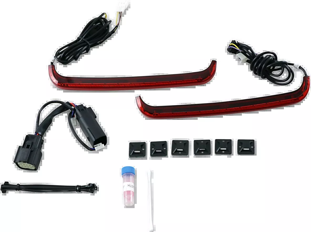 Saddlebag Lights - '09-'13 Red Lens