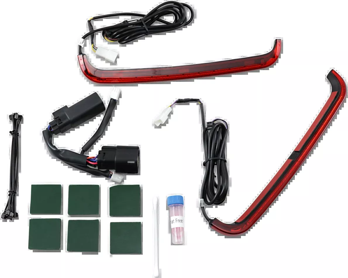 Saddlebag Lights - '10-'13 - Red Lens