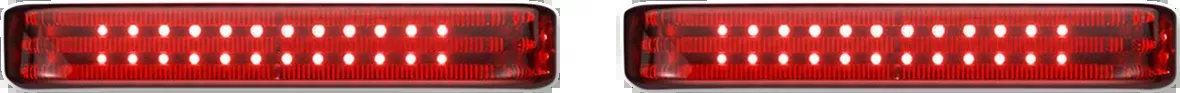 Saddlebag Lights - Black/Red