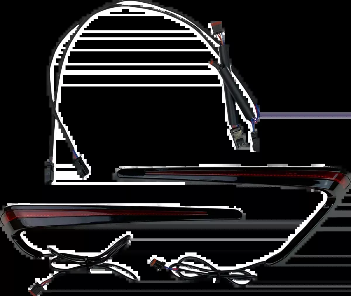 Saddlebag Lights - LED - Red Lens