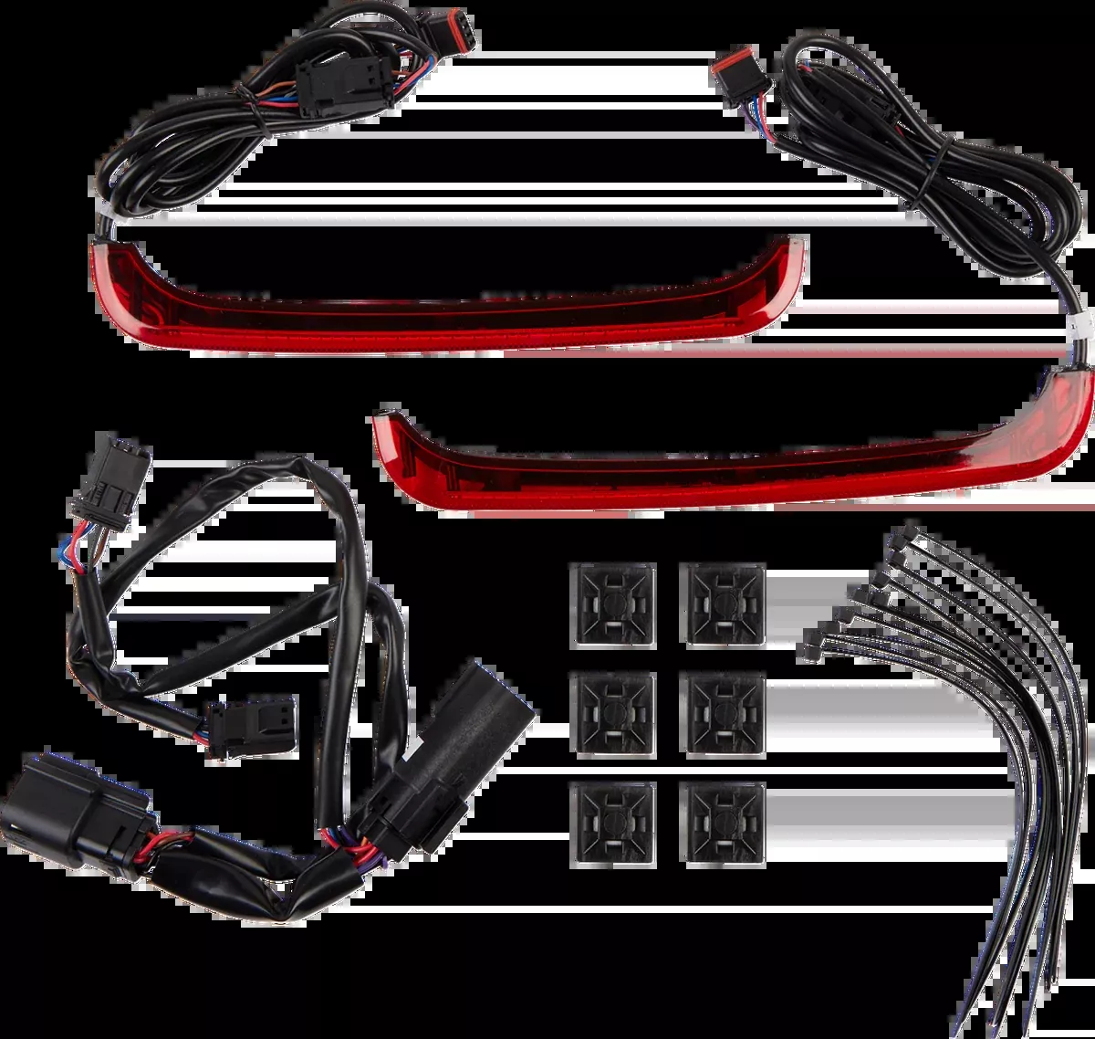 Saddlebag Lights - Red Lens