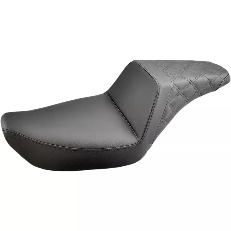 Saddlemen 896-04-173 Black Step Up Rear LS Seat 96-03 Harley Dyna FXDWG