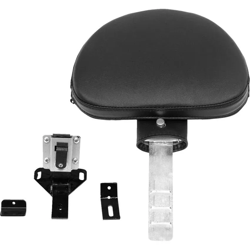 Saddlemen Black Pillow Top Roadsofa Optional Backrest Harley 99-07 FLHR/FLHX