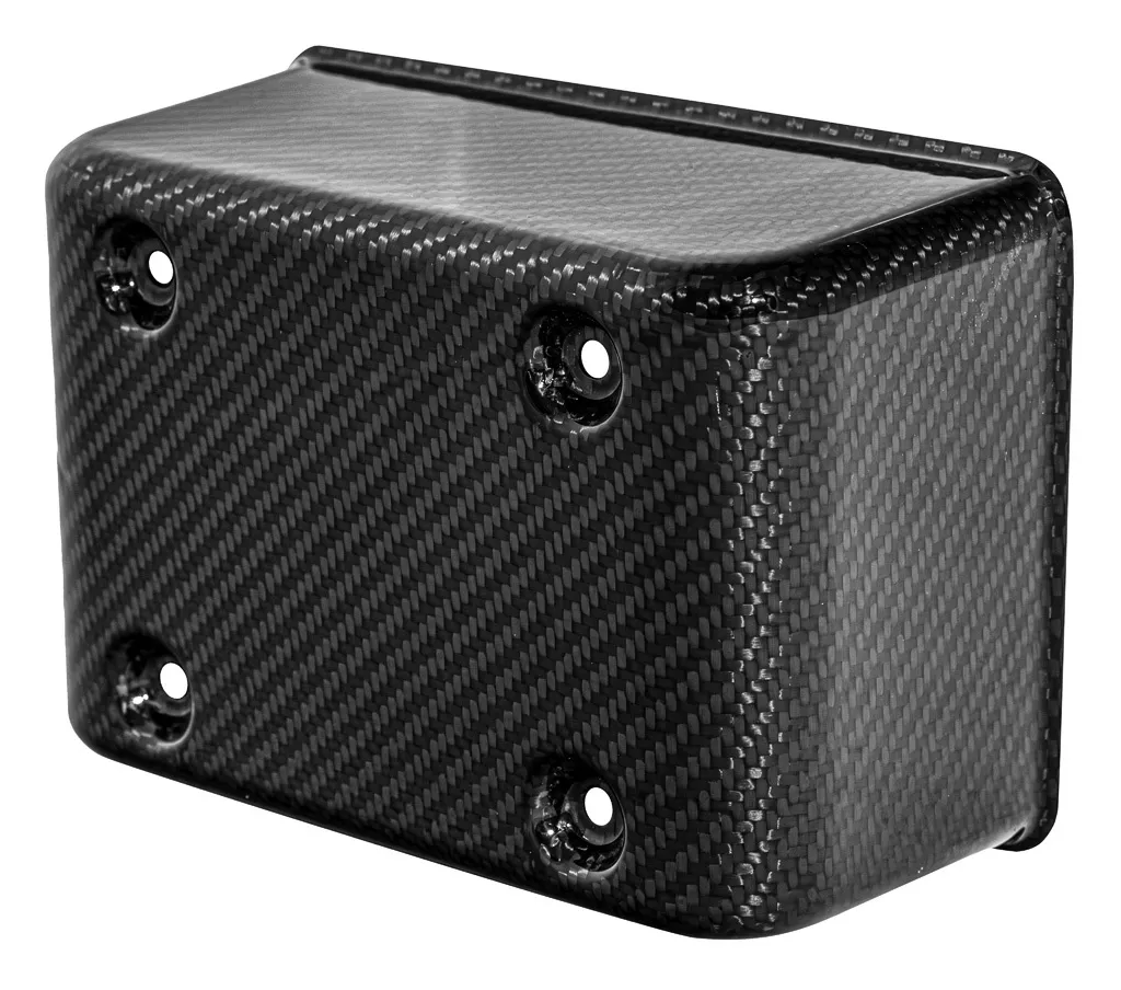 Saddlemen Carbon Fiber Fuse Block Cover For Harley Dyna 1999-2003