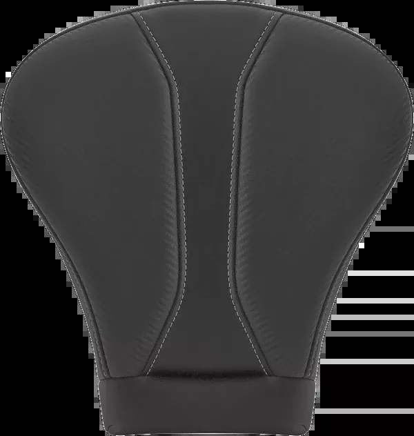 Saddlemen Dominator Pillion Pad - Extended Reach/Touring - Black w/ Gray Stitching - FL '08-'25 - 808-07B-0142EXT
