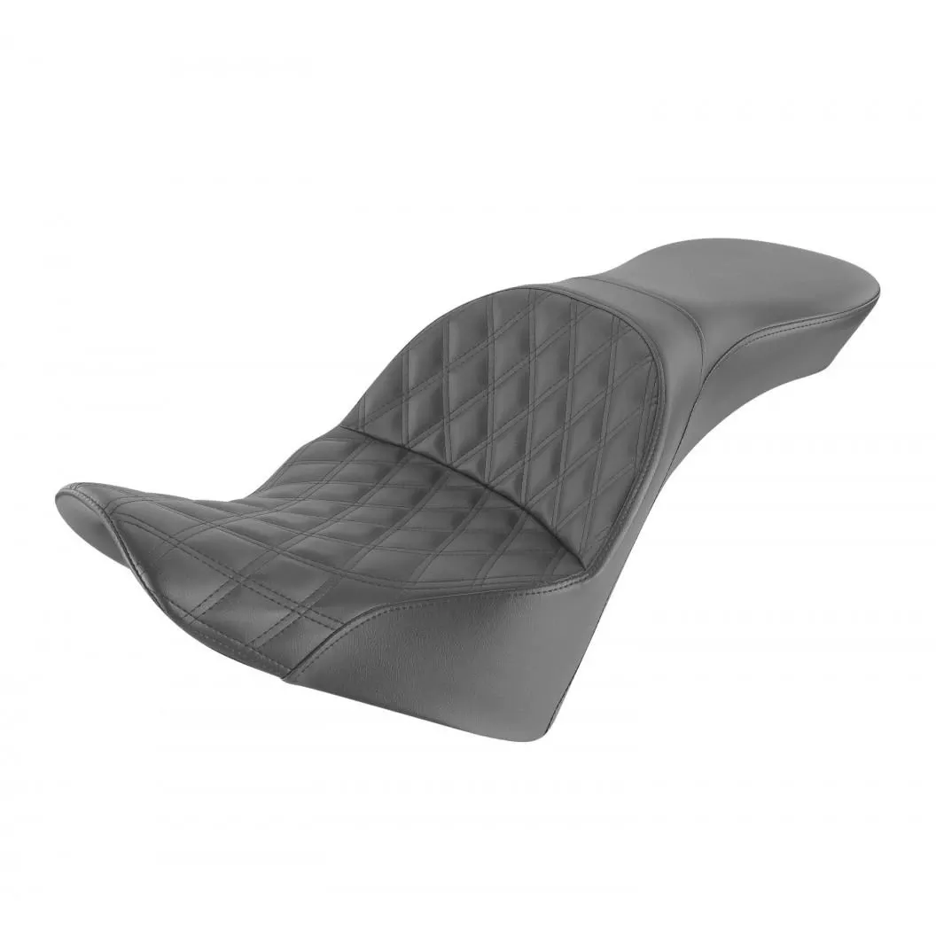 Saddlemen Explorer Front LS Seat for '18-23 Harley Davidson Softail Deluxe, Softail Heritage / Heritage Classic, Softail Slim