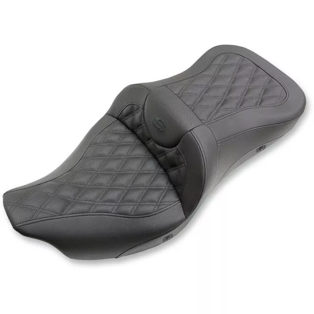 Saddlemen Extended Reach Heated Sofa LS Seat W/O Backrest 08-19 Harley FLHT