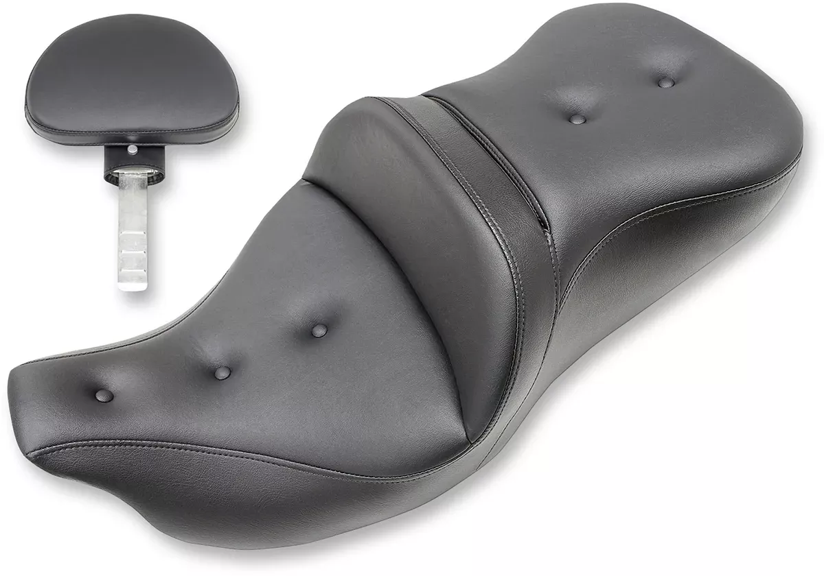 Saddlemen Extended Reach Roadsofa™ Seat - Pillow Top - Backrest - FL '08-'24 - 808-07B-183BR