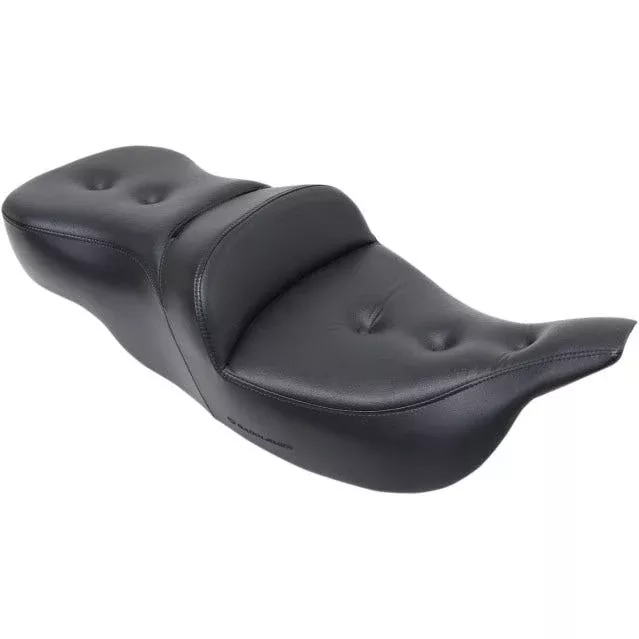 Saddlemen Heated Pillow Top Road Sofa Two Up Seat Harley 97-07 FLHT FLHT FLT