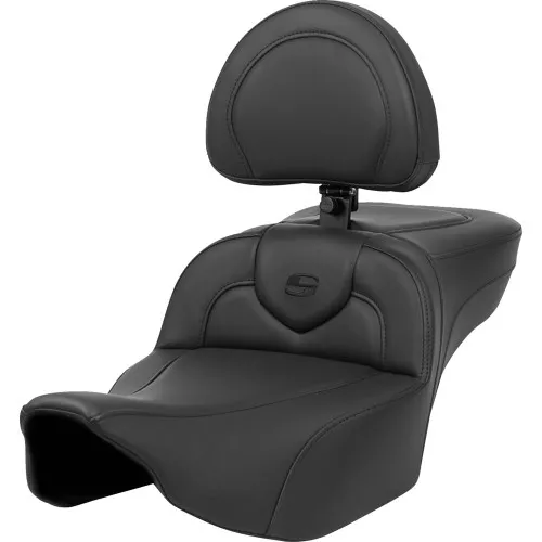 Saddlemen Heated Road Sofa Extended Reach Seat with Backrest for 2024-2026 Harley Touring*