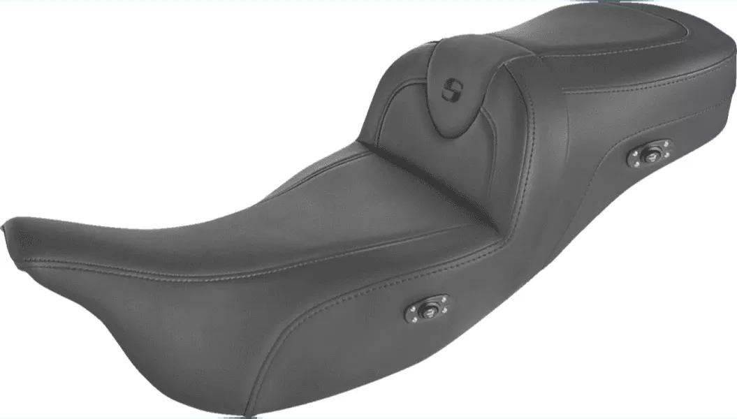 Saddlemen Heated Roadsofa Seat for '09-24 Harley Davidson FLHTCUTG Tri Glide - Smooth