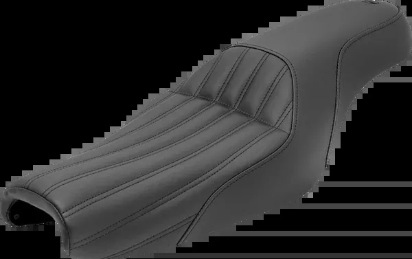 Saddlemen Knuckle 2-Up Seat - Ribbed - Black