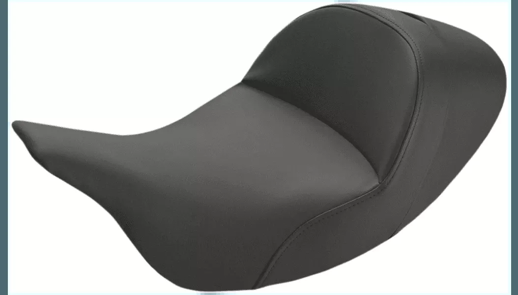 Saddlemen Lariat Low Solo Seat with GelCore for '08-Up Harley Davidson Touring Models (Not for '24-Up FLHX/FLTR Models)